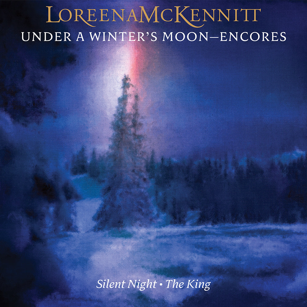 Silent Night between The King (7" single) cover