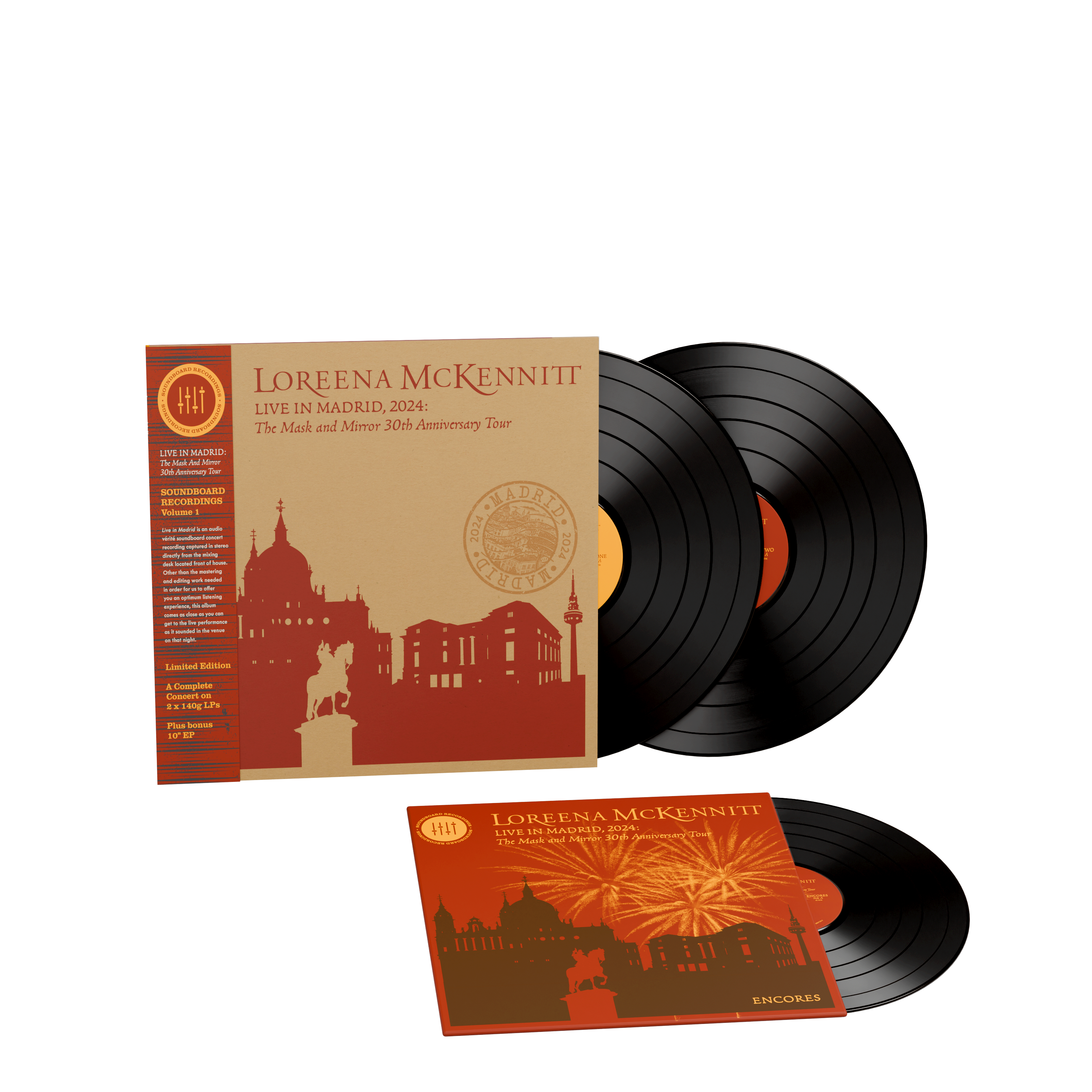 Live In Madrid 2024 - The Mask and The Mirror (2LP 10")